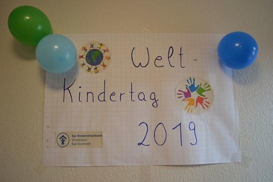 Die kleine Feier wurde vom Kinderschutzbund organisiert!